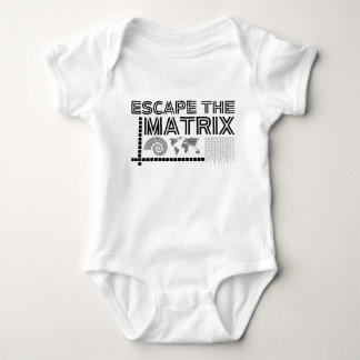 ESCAPE THE MATRIX BABY BODYSUIT