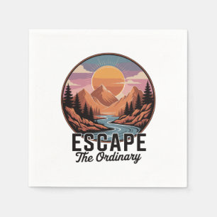Escape The Ordinary - Nature Adventure Napkin