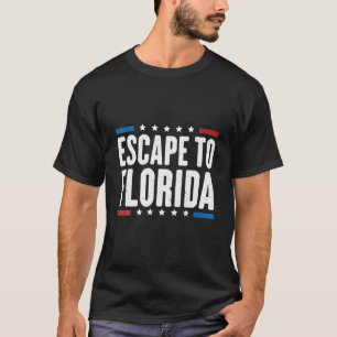Escape To Florida The Lockdown Libs Tour Ron Desan T-Shirt