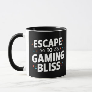 Escape to Gaming Bliss, gamers mugs
