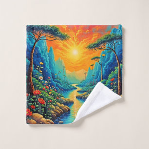 Escape to Nature Art Design Bath Towel Set
