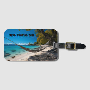 Escape to Paradise Luggage Tag