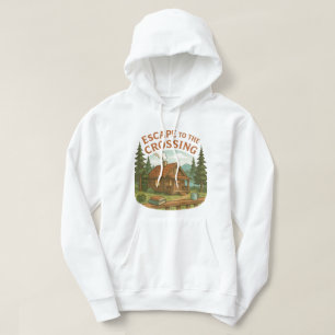 ESCAPE TO THE CROSSING Maggie Sullivan Cozy Cabin Hoodie