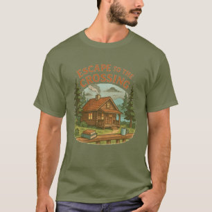 ESCAPE TO THE CROSSING Maggie Sullivan Cozy Cabin T-Shirt