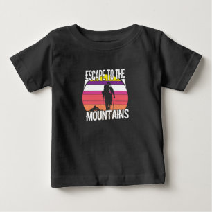 Escape to the Mountains Baby T-Shirt