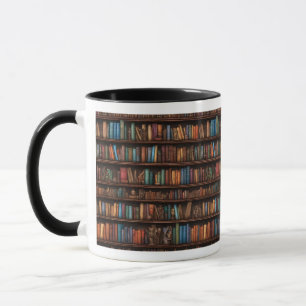 Escape to Your Bookshelf: A Book Lover's Mug