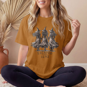 Escaped Since 1692 Witch T-Shirt