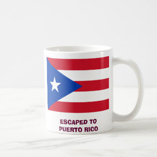 ESCAPED TO PUERTO RICO COFFEE MUG
