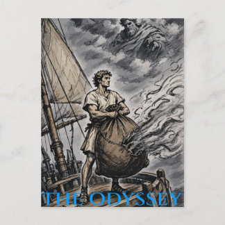Escaping the Bag of Winds Holiday Postcard