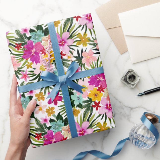 ESCAPISM Tropical Floral Wrapping Paper (Gifting)