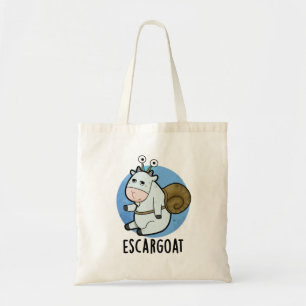 Escar-goat Funny French Snail Pun  Tote Bag