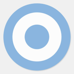 Escarapela Argentina - Roundel of Argentina Classic Round Sticker