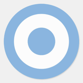 Escarapela Argentina - Roundel of Argentina Classic Round Sticker