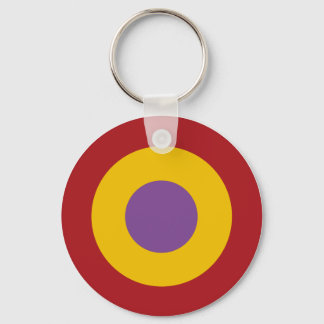 Escarapela guerra civil, Spanish civil war roundel Key Ring