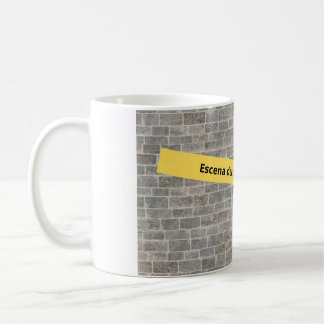 Escena del crimen coffee mug