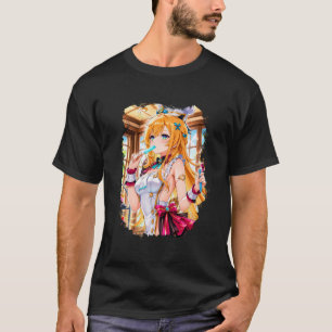 Escoffier Genshin Art 02   Basic Dark T-Shirt