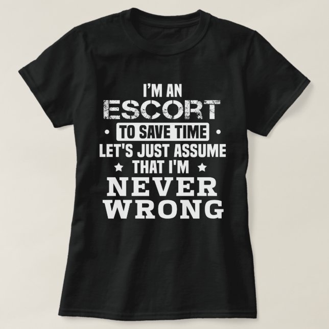 Escort T-Shirt (Design Front)