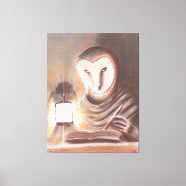 Escriba Stretched Canvas Print (Front)