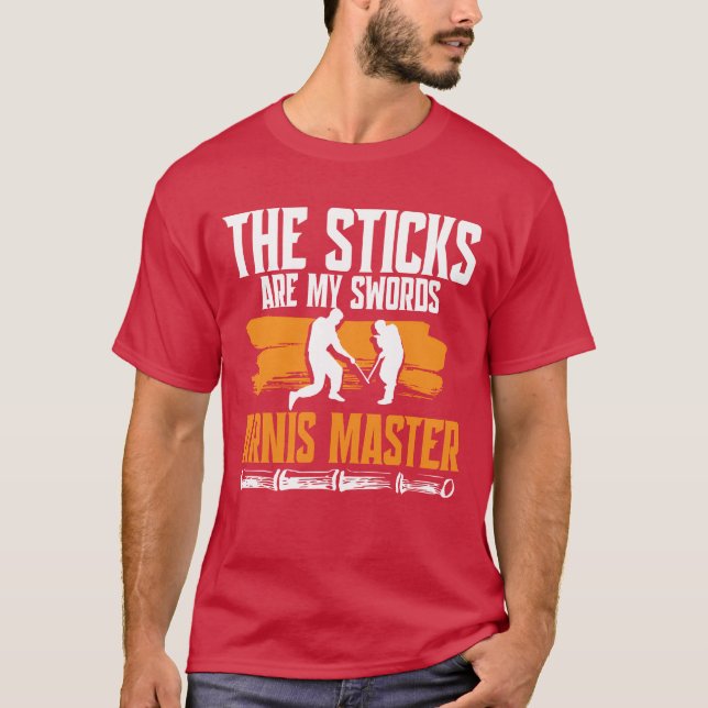 Escrima Arnis Master Martial Arts vintage T-Shirt (Front)