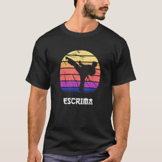 Escrima Figure Exercise Training T-Shirt
