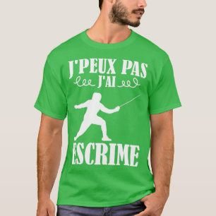 escrime sabre combat escrime cadeau T-Shirt
