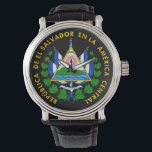 Escudo de El Salvador Watch<br><div class="desc">Escudo/ coat of arms de El Salvador.</div>