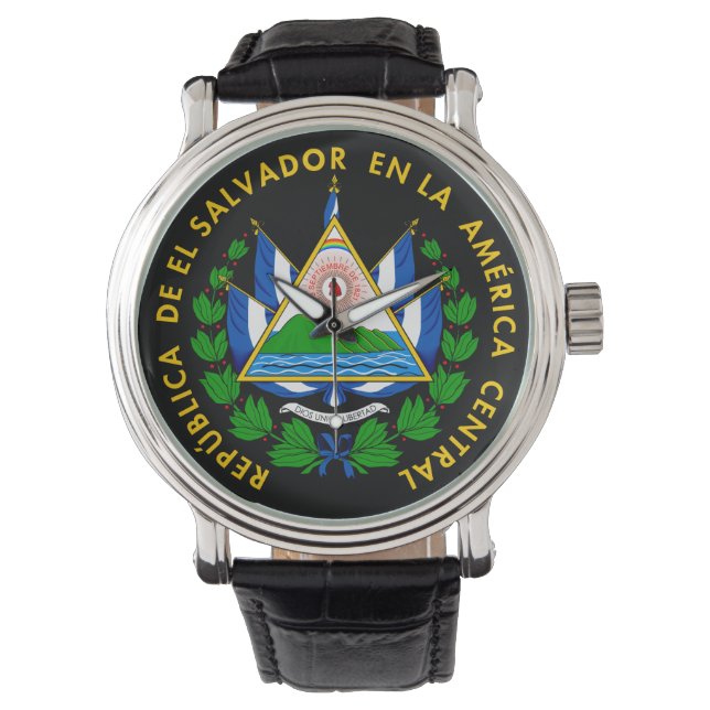 Escudo de El Salvador Watch (Front)