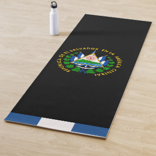 Escudo de El Salvador Yoga Mat