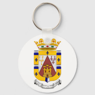 Escudo de San Pedro Sula, Honduras Key Ring
