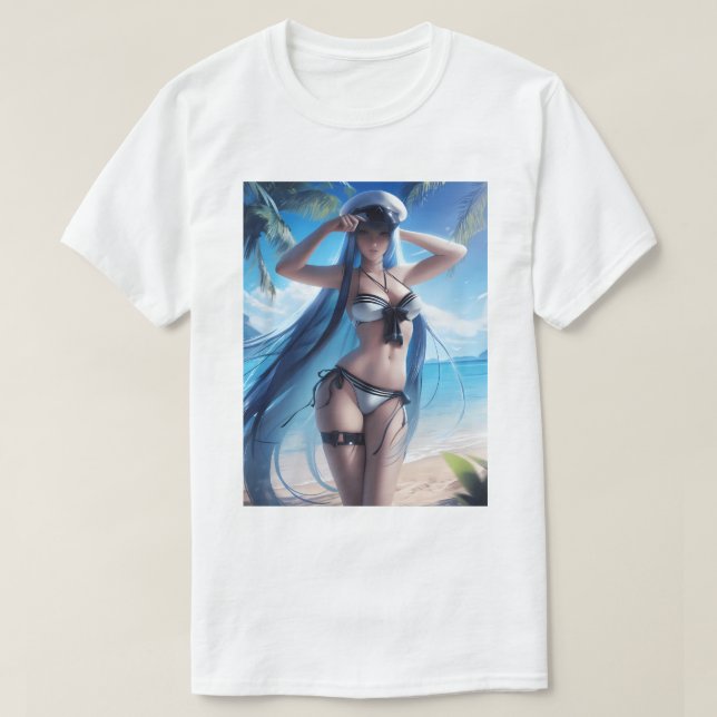 Esdeath Swimsuit 26 T-Shirt (Design Front)