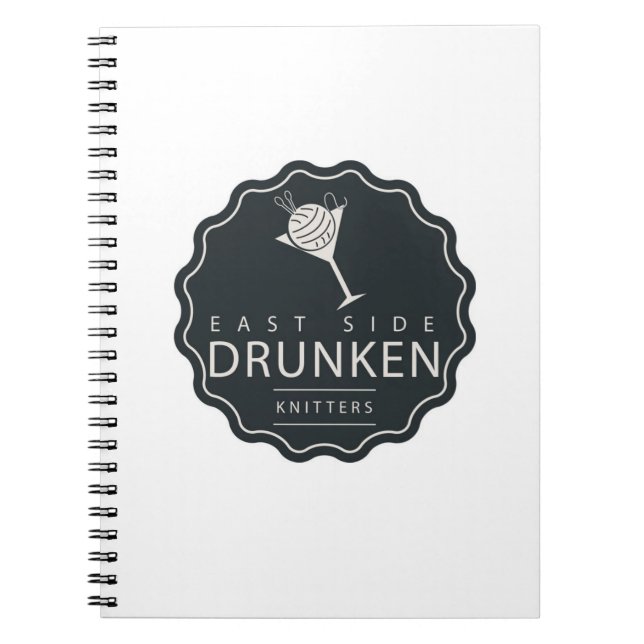 ESDK classic logo spiral notebook (Front)