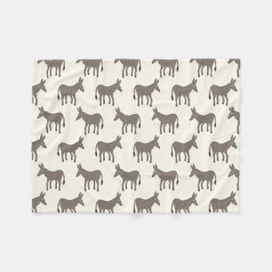 Esel Muster Fleece Blanket