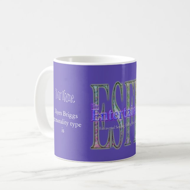 ESFP theEntertainer Coffee Mug (Front Left)