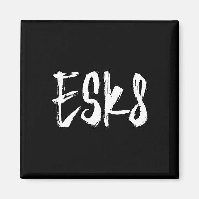 Esk8 - Electric Skateboarding  Magnet (Front)