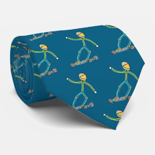 Esk8 Stickman Tie