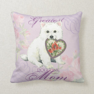 Eskie Heart Mum Cushion