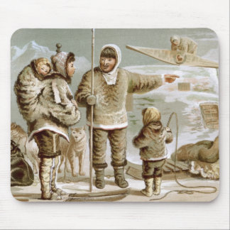 Eskimo Family Mouse Mat