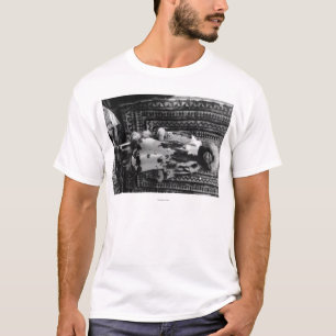 Eskimo Girl Wearing Fur Clothing Alaska T-Shirt