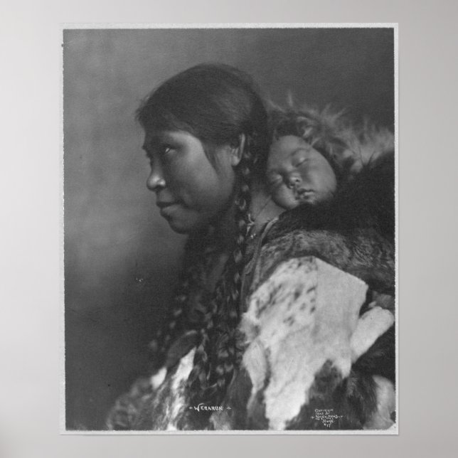 Eskimo Mother & Child Poster (Front)