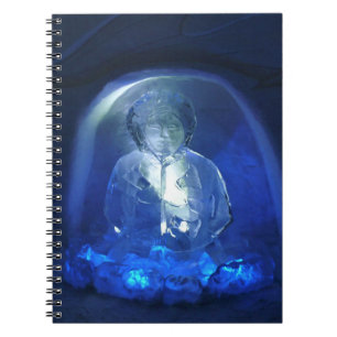 Eskimo Room at Hotel de Glace, Quebec, Canada Notebook