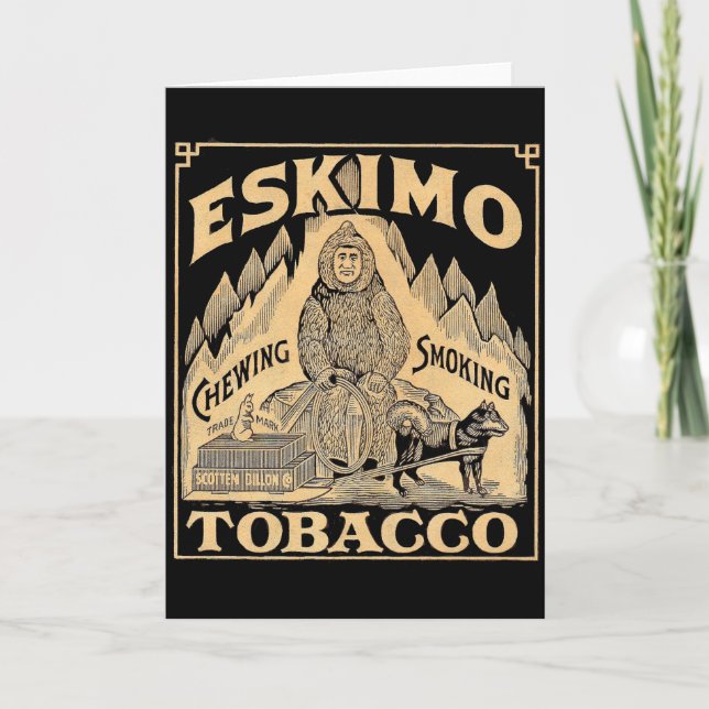 Eskimo Tobacco Card (Front)