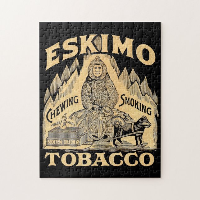 Eskimo Tobacco Jigsaw Puzzle (Vertical)