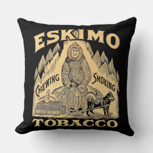 Eskimo Tobacco print Cushion