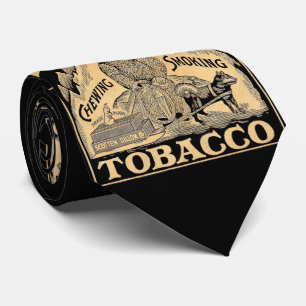 Eskimo Tobacco print Tie