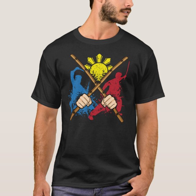 Eskrima Arni Kali Martial Art Gift T Shirt (Front)