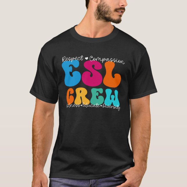 ESL Crew Appreciation Week Back to School T-Shirt (Front)