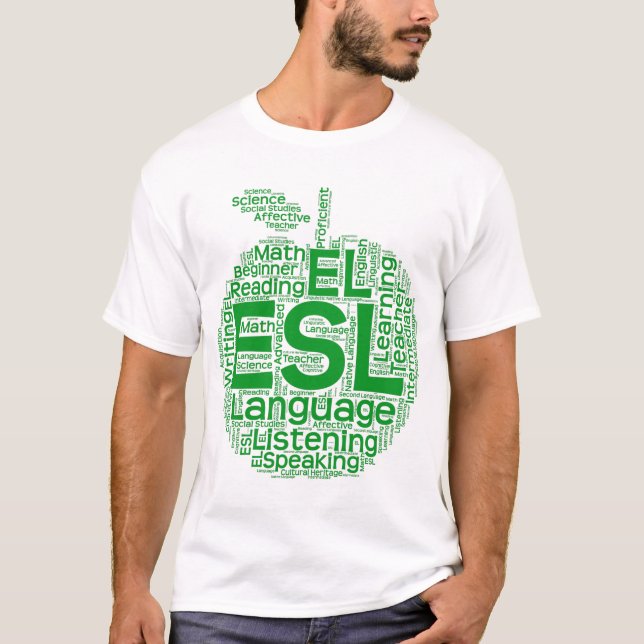 ESL Men's Basic T-Shirt (Front)