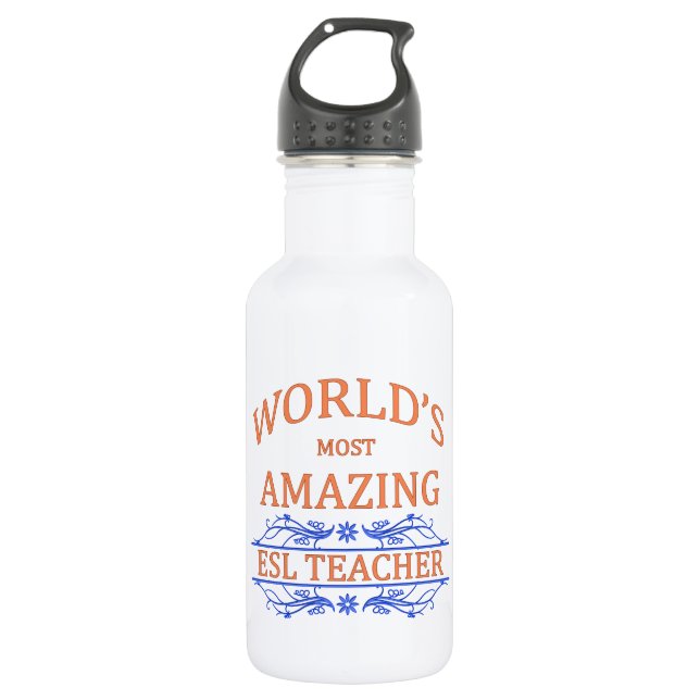 ESL Teacher 532 Ml Water Bottle (Front)