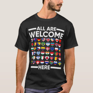 ESL Teacher All Are Welcome Here For Worlds Virtua T-Shirt