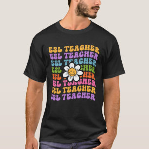 ESL Teacher Back To School First Day Of School App T-Shirt
